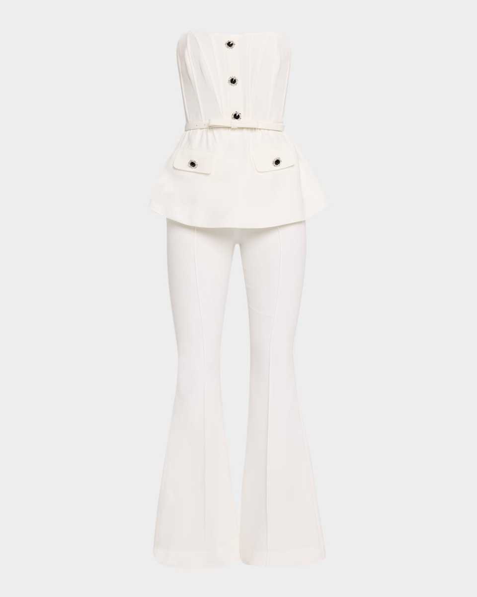Stretch Crepe Jumpsuit